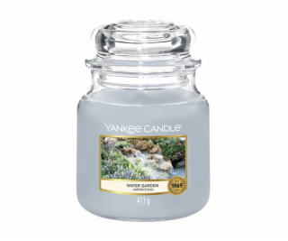 Svíčka ve skleněné dóze Yankee Candle, Vodní zahrada, 410 g