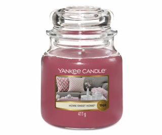 Svíčka ve skleněné dóze Yankee Candle, Ó sladký domove, 4...