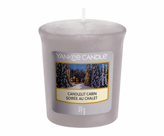 Svíčka Yankee Candle, Chata ozářena svíčkou, 49 g