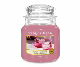 Svíčka ve skleněné dóze Yankee Candle, Sladké švestkové s...