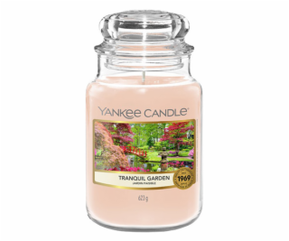 Svíčka ve skleněné dóze Yankee Candle, Tichá zahrada, 623 g