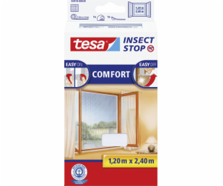 Okenní moskytiéra Tesa Comfort 1,20x2,40m bílá (55918-000...