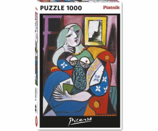 Piatnik Puzzle 1000 - Picasso, žena s knihou PIATNIK
