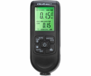 Qoltec 50630 merač hrúbky farby s LCD displejom