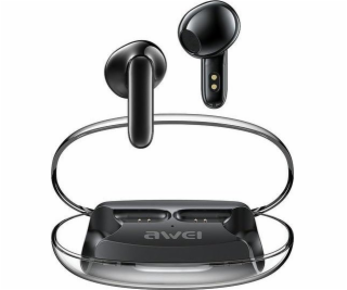  Sluchátka Bluetooth 5.3 T85 ENC TWS Černá