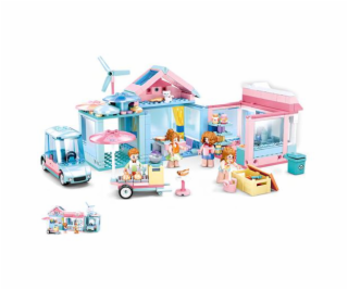 Stavebnice Sluban Girls Dream M38-B0822 Náš nový dům
