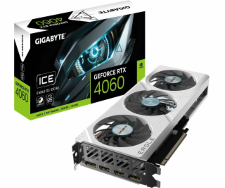GIGABYTE GeForce RTX 4060 EAGLE ICE, grafická karta