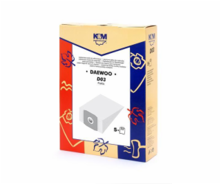 Sáčky do vysavače K&M D03, 5 ks.