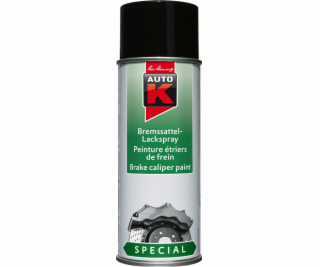Barva na brzdové díly Auto K 1233077, černá, 400 ml