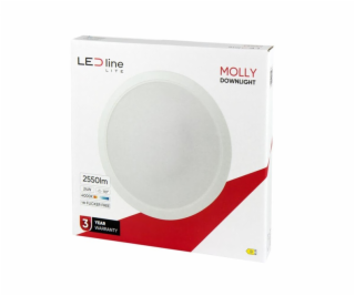 Zápustné svietidlo LED Line MOLLY, 24W, 4000°K, LED