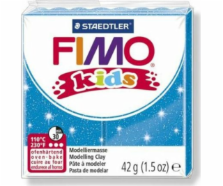 Fimo termosetová plastová hmota Detská trblietavá modrá 42g Fimo termosetová plastová hmota Detská trblietavá modrá 42g