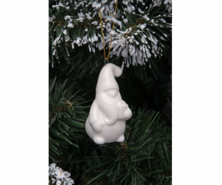 Saska Garden VIANOČNÁ SANTA KERAMICKÁ GUĽA 7,8 CM 1 ks
