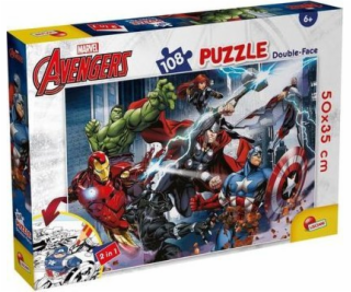 Lisciani LISCIANI MARVEL PUZZLE DF PLUS 108 AVENGERS