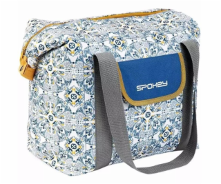 Chladiaca taška SPOKEY, modrá/biela, 52×20 cm, 21 l