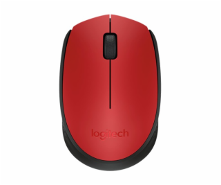 Bezdrôtová myš Logitech M171 - červená