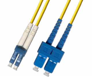 OPTIX LC/UPC-SC/UPC Optický patch cord 09/125 1m G657A