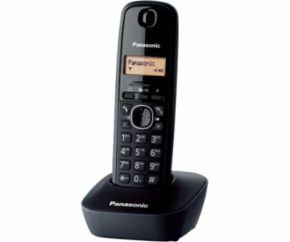 Panasonic KX-TG1611PDH pevný telefon Black