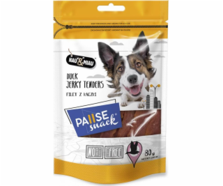 Hau&Miau Pausesnack pochoutka pro psy, kachní filet 80g