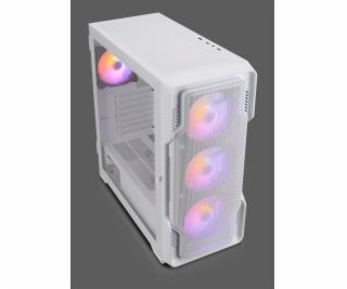 Nanoxia Geh Nanoxia MIDI DS-9 ARGB Airflow biele puzdro -...