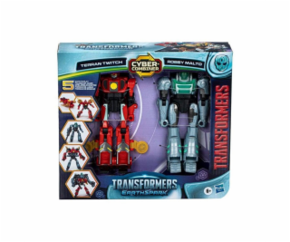 Hasbro Transformers EarthSpark Cyber-Combiner Terran Twit...