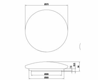 Stropné svietidlo Reality Terra R67471100, 15 W, 3000 °K
