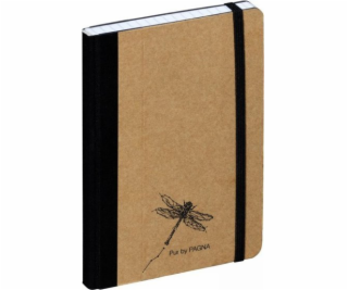 Pagna PAGNA Notizbuch A6 Pur 192S kariert natur 1Stk