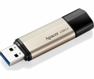 Apacer Apacer USB flash disk, 3.0, 64GB, AH353, zlatý, či...