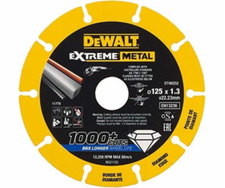 Diamantový rezací kotúč DEWALT Extreme Metal DT40255, O 2...