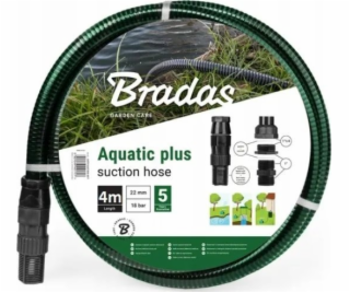 Bradas SACIA A VÝVODNÁ HADICA 4M AQUATIC PLUS SATP2204/BK...