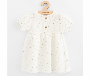 Kojenecké mušelínové šaty New Baby Zora Vel.68 (4-6m)
