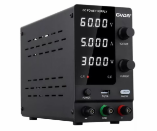 GVDA GD-A605, Regulovateľný zdroj, 0-60V/0-5A