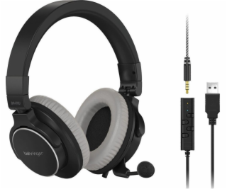 Behringer BH470U - studiová sluchátka s mikrofonem a přip...