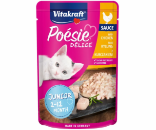 VITAKRAFT POESIE DELICE JUNIOR chicken - wet cat food - 85 g