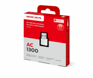 MERCUSYS MA30N, AC1300 Nano Wireless Dual Band USB