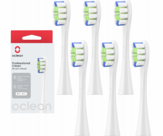 Oclean Plaque Control P1C1 White 6 ks Náhradné hlavice