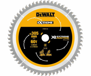 Pílový kotúč DEWALT XR EXTREME RUNTIME DT99575, O 305mm, 60T