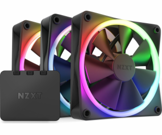 NZXT F120 RGB trojbalenie 120x120x26, skriňový ventilátor