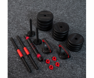6V1 VÁHA SET HMS SGN130 (ČINKA A KETTLEBELL) 30KG