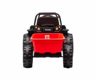 Elektrický traktor s vlečkou Milly Mally Farmer červený