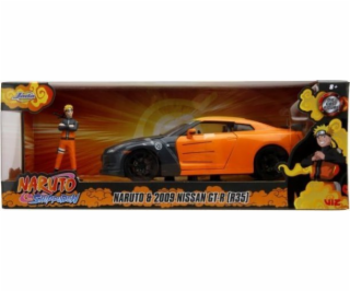 Naruto Nissan GT-R 1:24 + akční figurka Naruto Jada