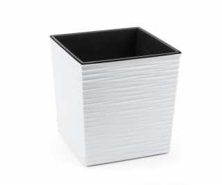 Hrniec Lamela 600-05, plast, H 30 cm, biely