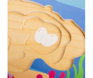 Bigjigs Toys Puzzle Životní cyklus želvy