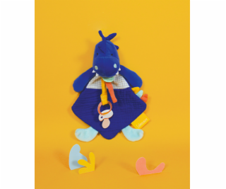Doudou Dárková sada - Hračka s úchytem na dudlík dinosaur...