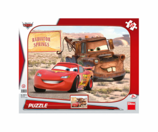 Dino Puzzle Cars: Blesk & Burák 12 dílků