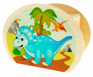 Hess Dřevěná pokladnička dinosaurus