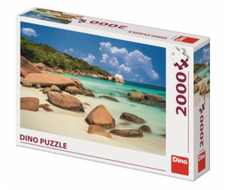 Dino Puzzle Pláž 2000 dílků