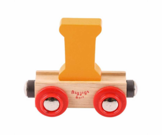 Bigjigs Rail Vagónek dřevěné vláčkodráhy - Písmeno I