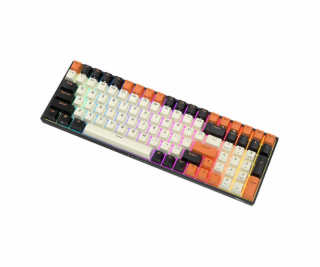 Mechanická klávesnica Royal Kludge RK100 RGB, hnedý spína...