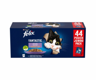 PURINA Felix Fantastic Mix in jelly - mokré krmivo pro ko...