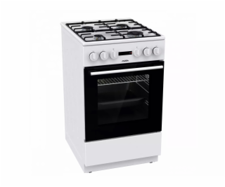 Mora K 5254 BW Kombinovaný voľne stojaci sporák 50cm